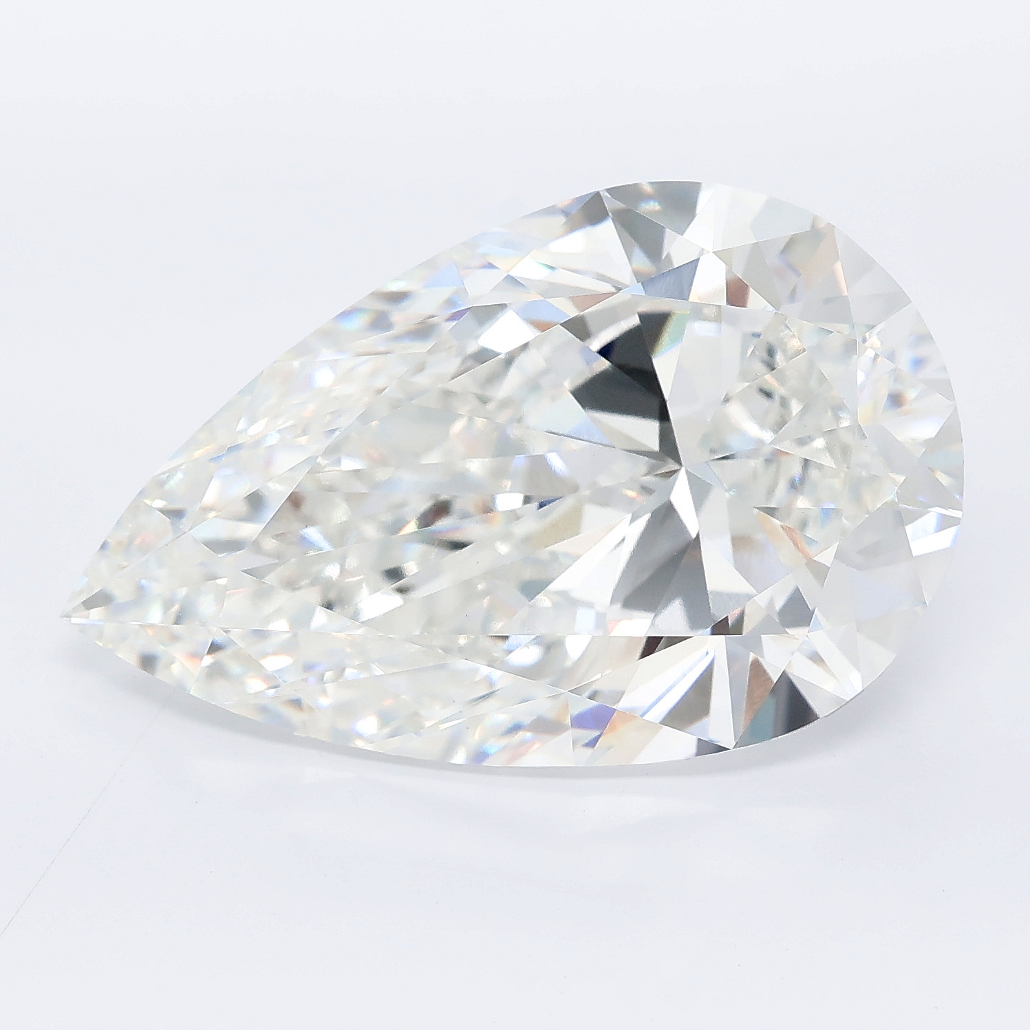 14.08ct Pear lab grown diamond