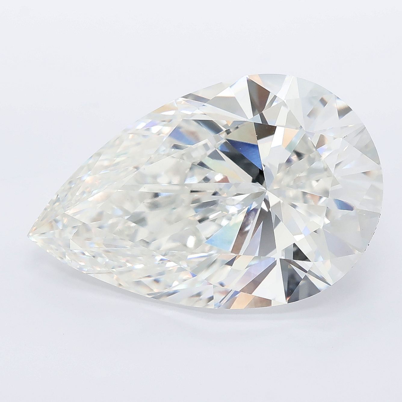 10.08ct Pear lab grown diamond