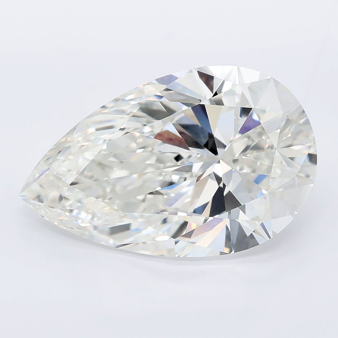 7.03ct Pear lab grown diamond