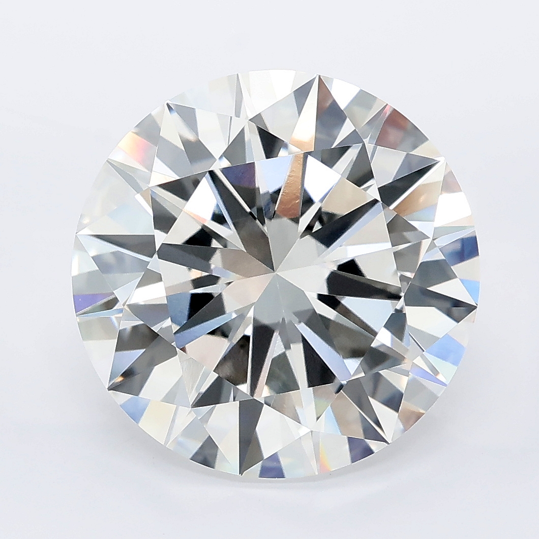 7.60ct Round lab grown diamond