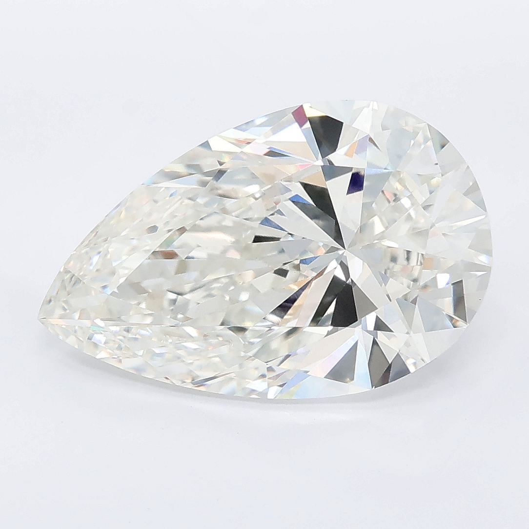 5.02ct Pear lab grown diamond