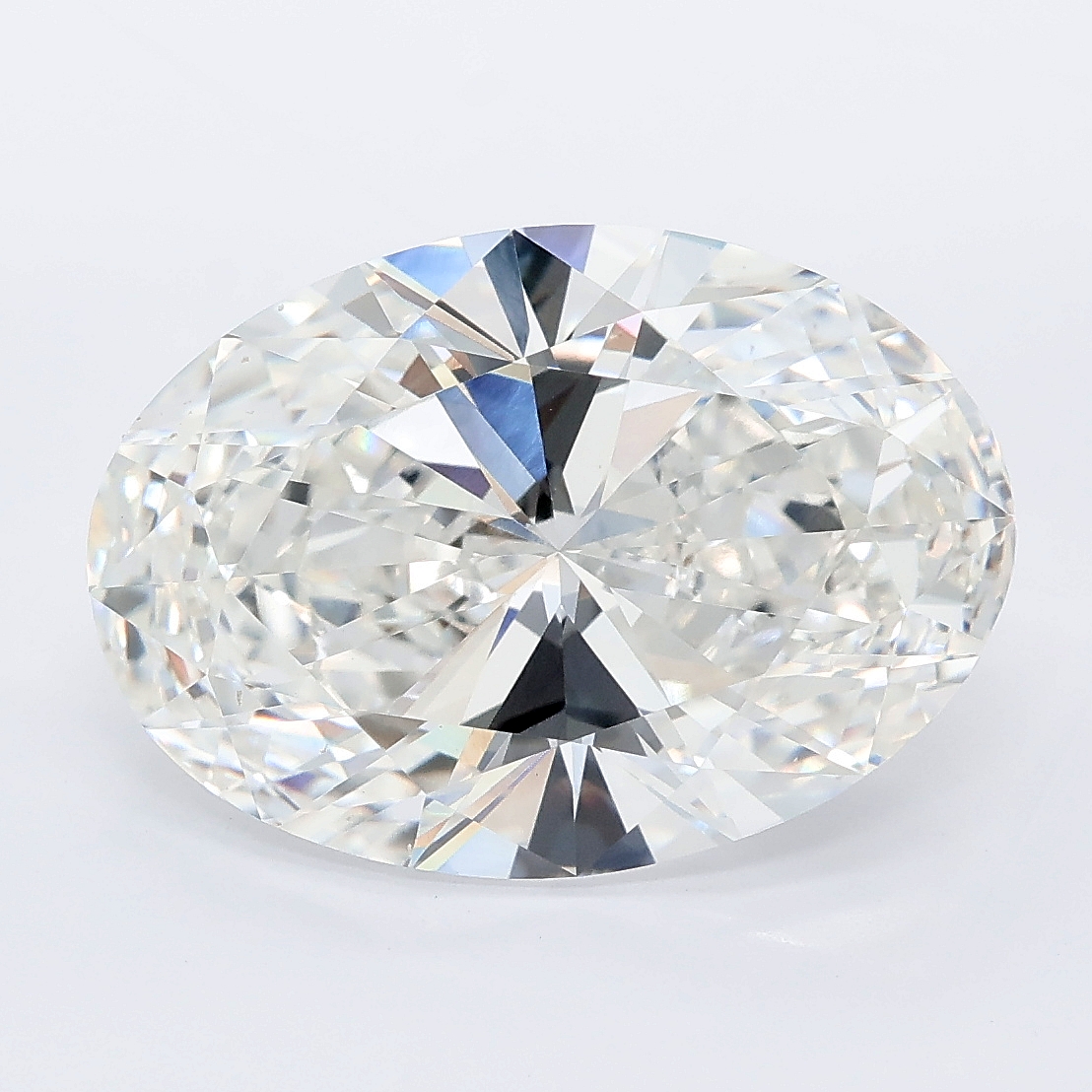 6.24ct Oval lab grown diamond