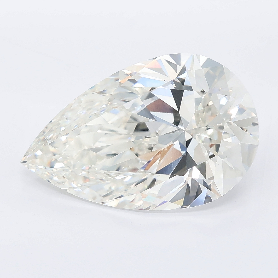6.07ct Pear lab grown diamond