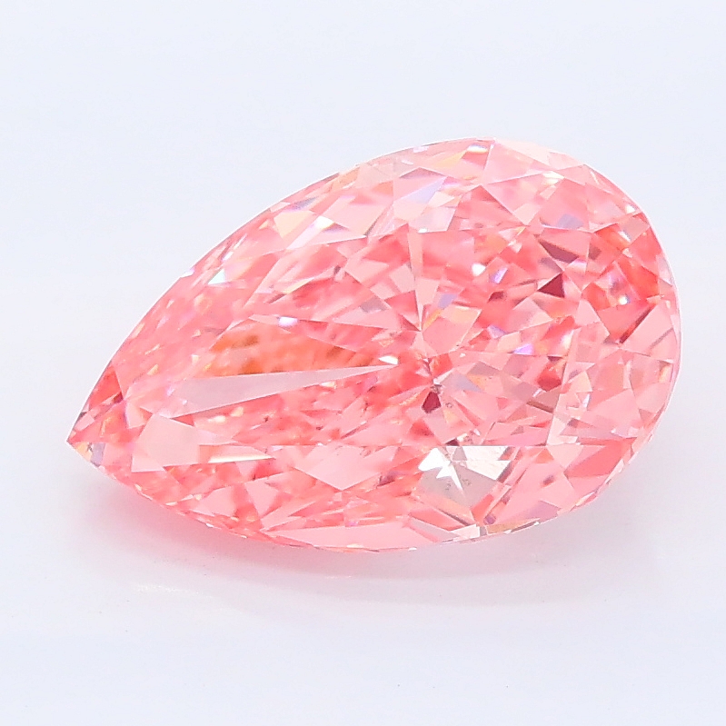 2.56ct Pear lab grown diamond