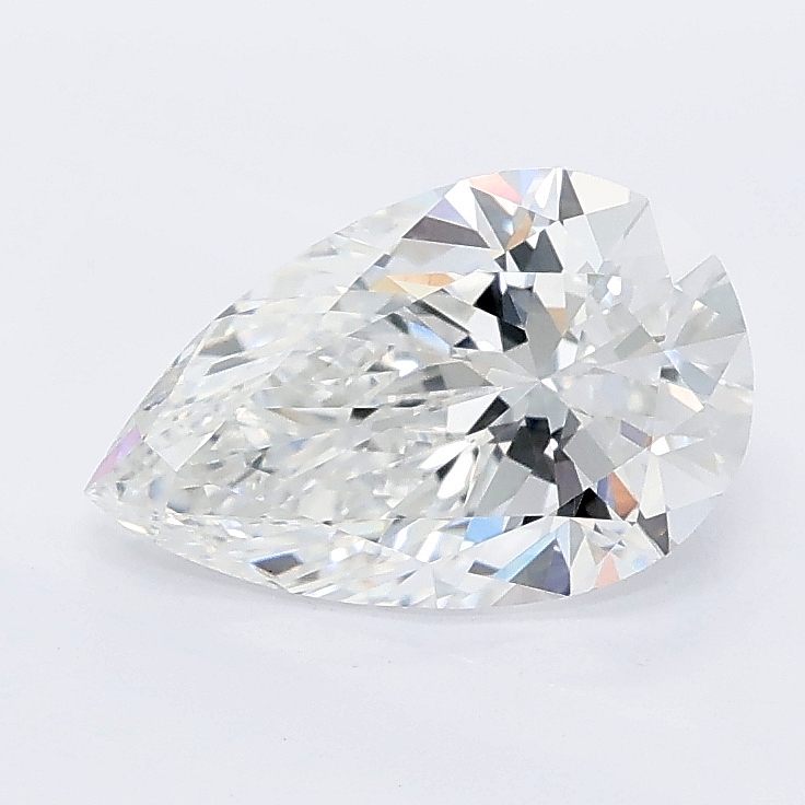 1.53ct Pear lab grown diamond