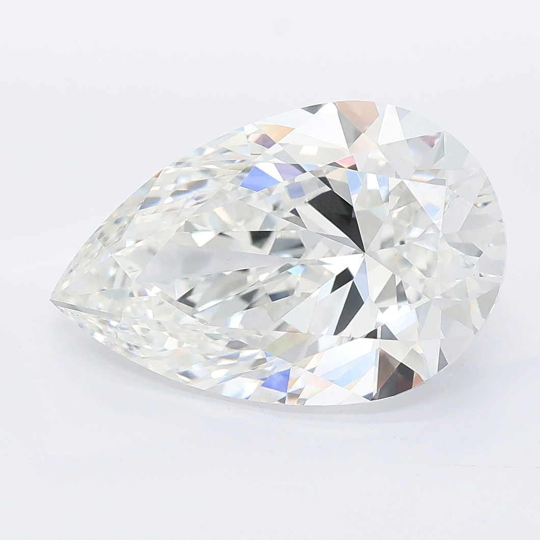 5.26ct Pear lab grown diamond
