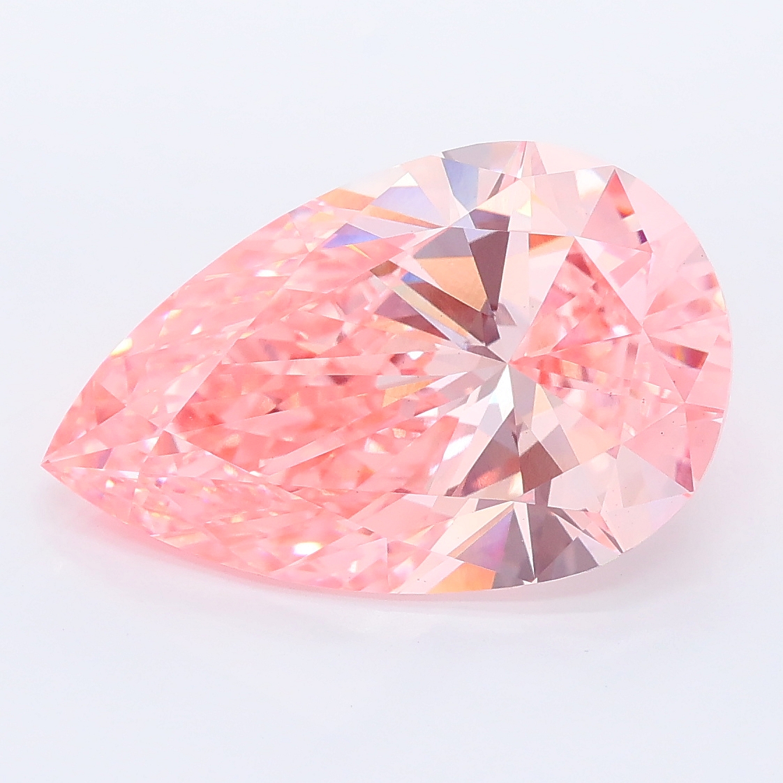6.03ct Pear lab grown diamond