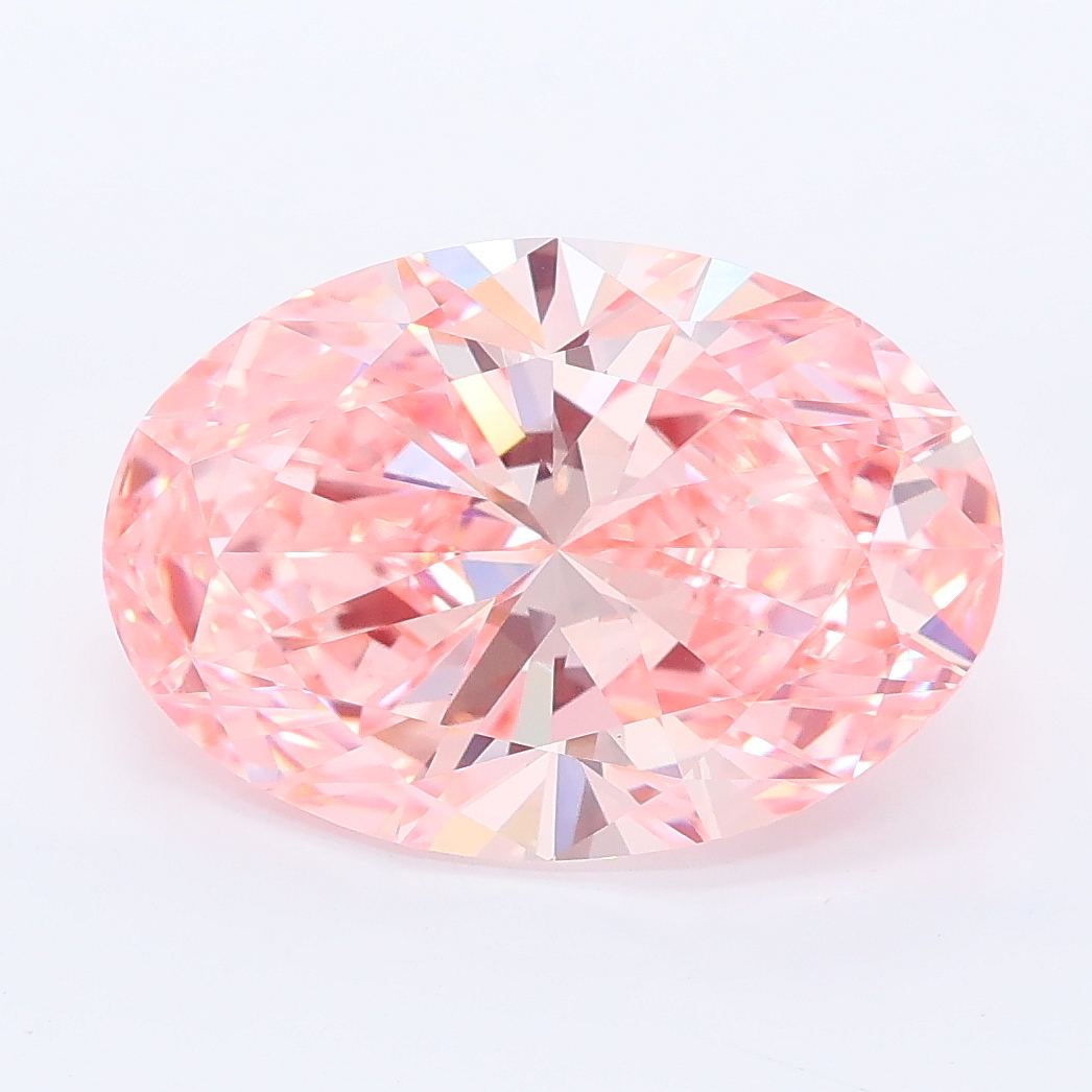5.03ct Oval lab grown diamond