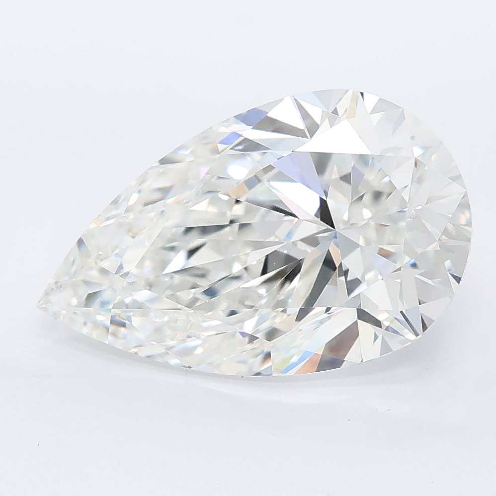 4.54ct Pear lab grown diamond