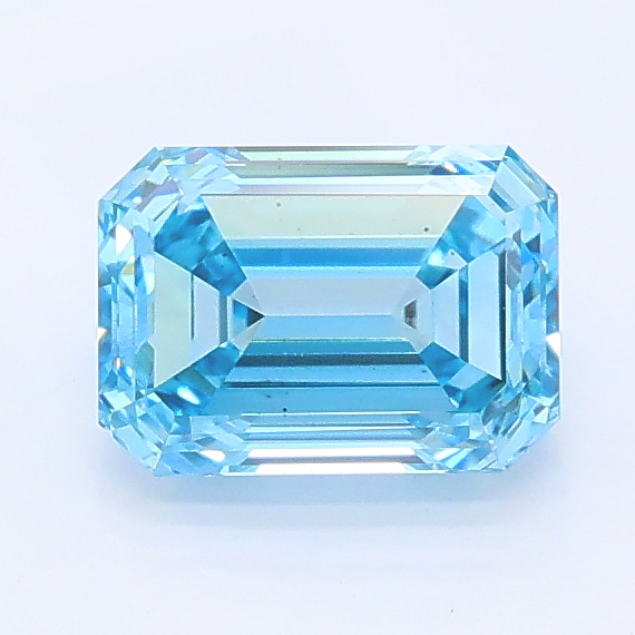 1.09ct Emerald lab grown diamond