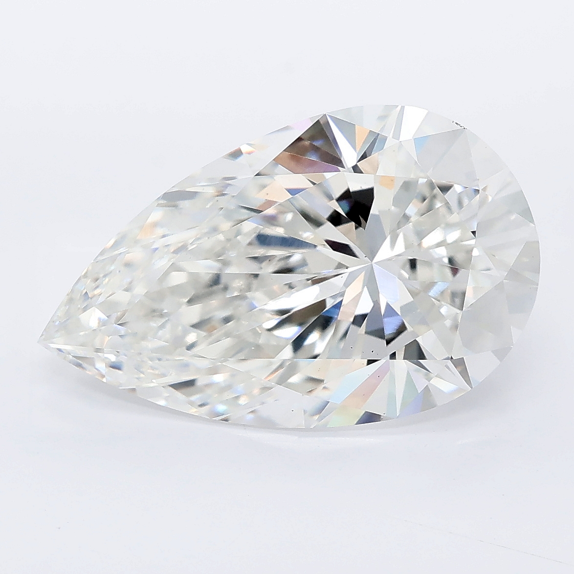 6.53ct Pear lab grown diamond