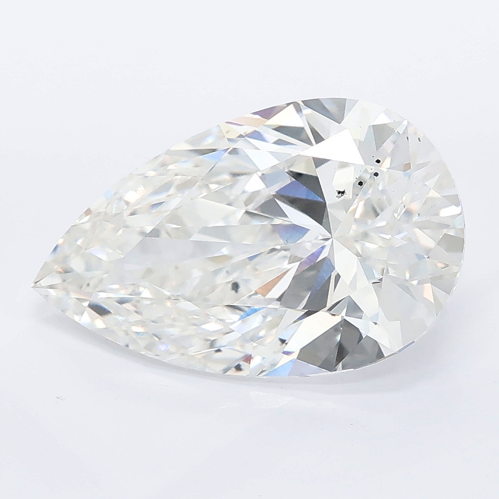 4.06ct Pear lab grown diamond