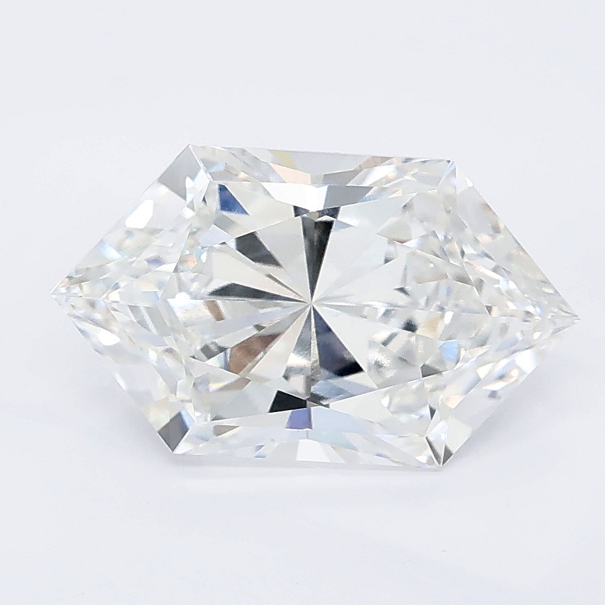 2.59ct Hexagonal lab grown diamond