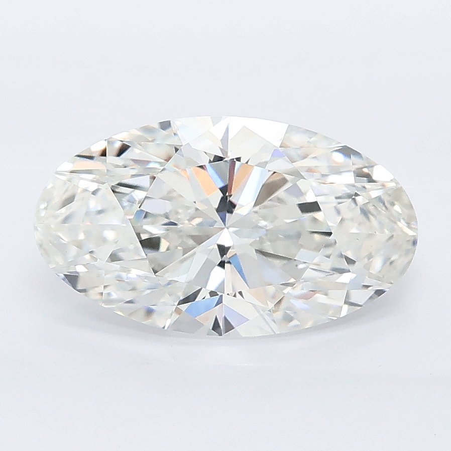 2.55ct Moval cut lab grown diamond