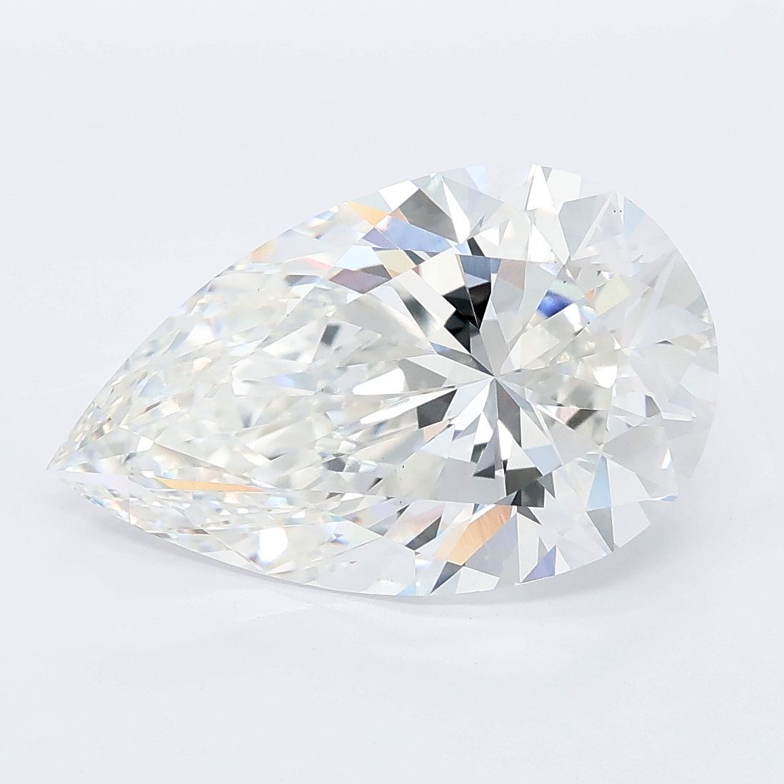 5.54ct Pear lab grown diamond