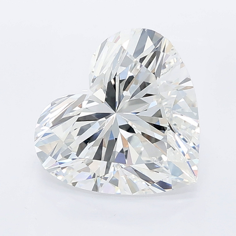 2.51ct Heart lab grown diamond