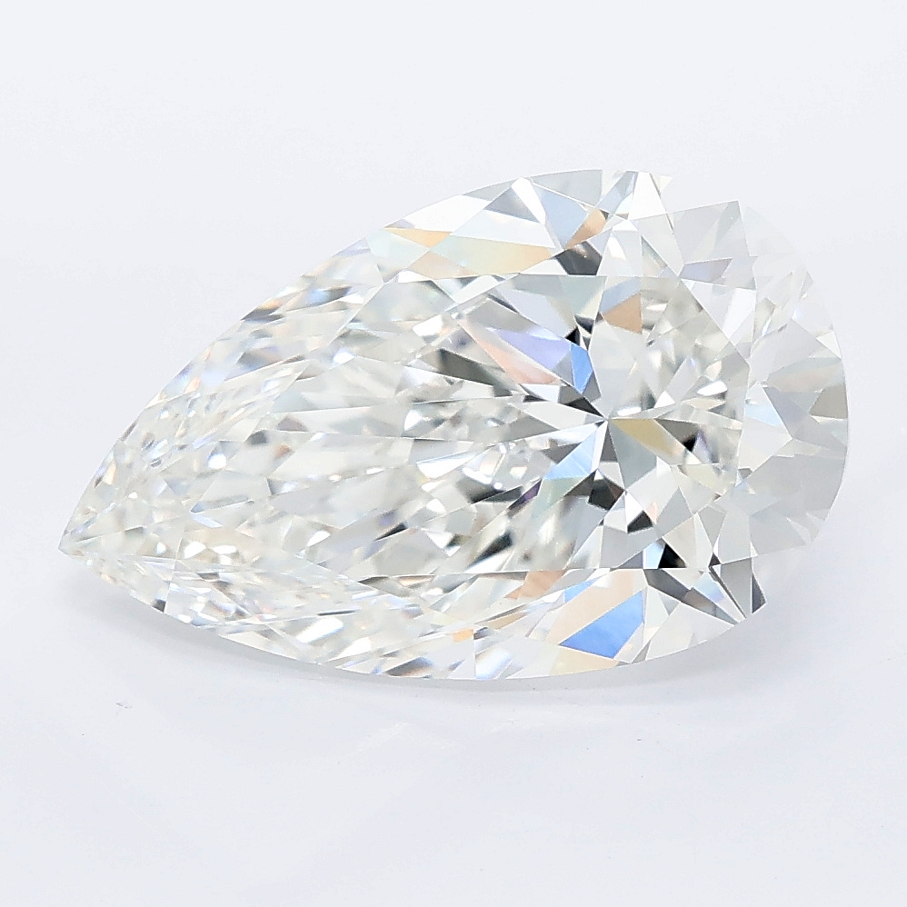 4.62ct Pear lab grown diamond