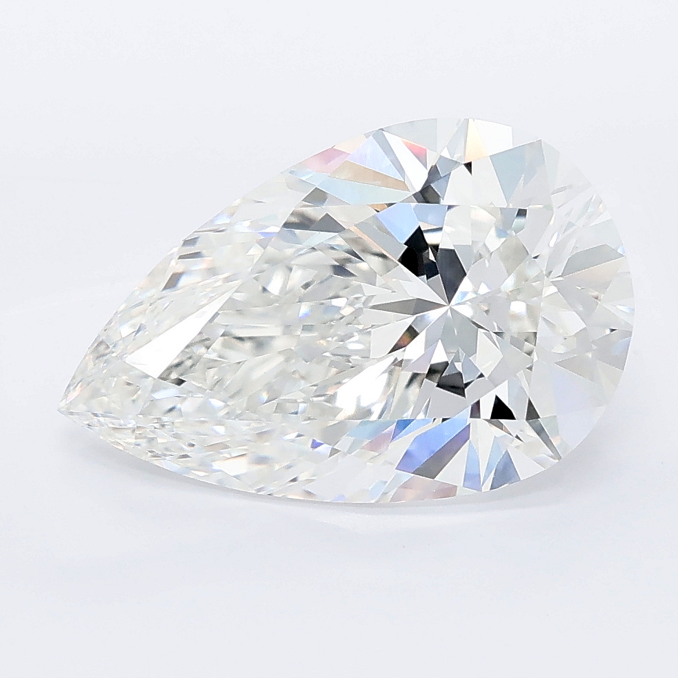 4.09ct Pear lab grown diamond