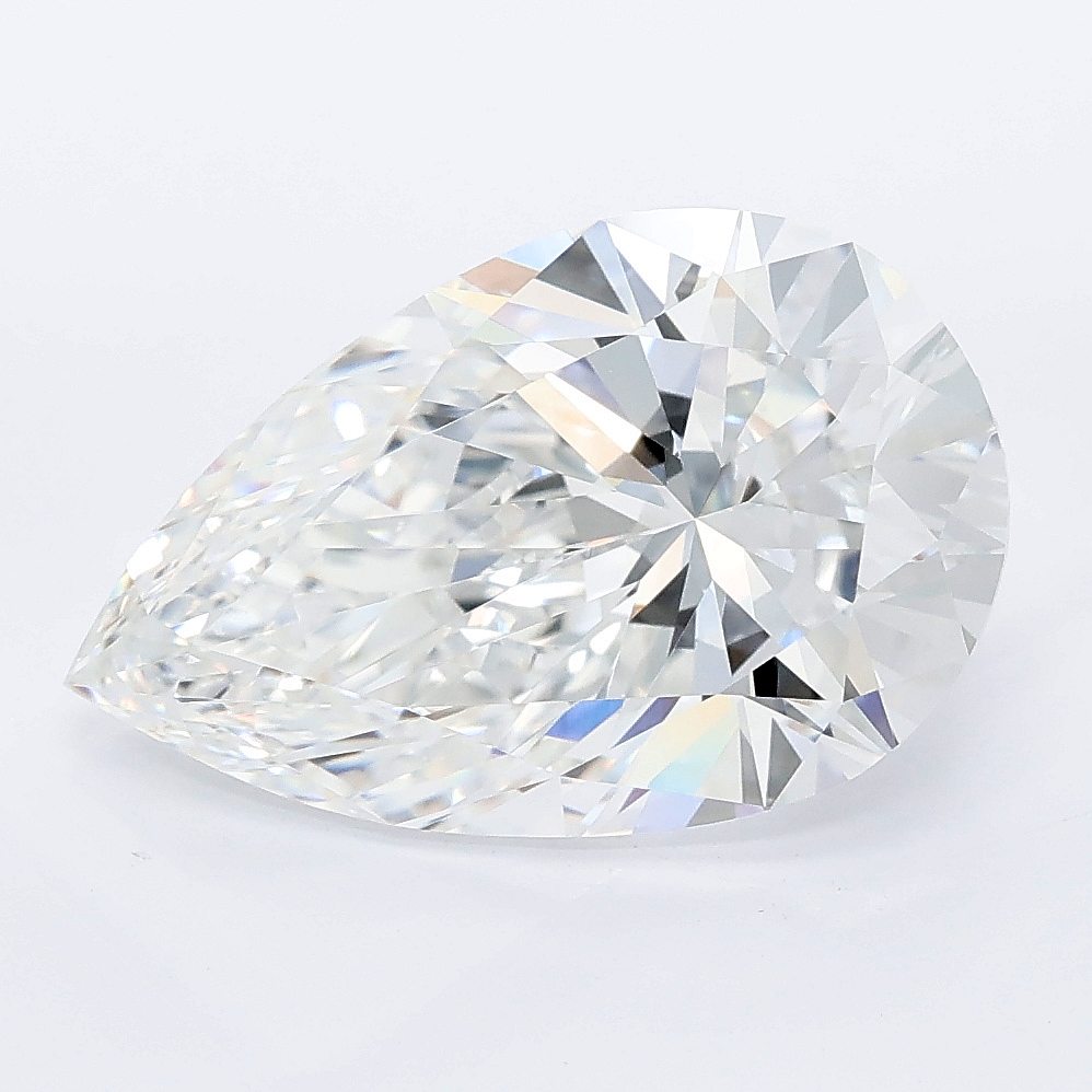 4.57ct Pear lab grown diamond