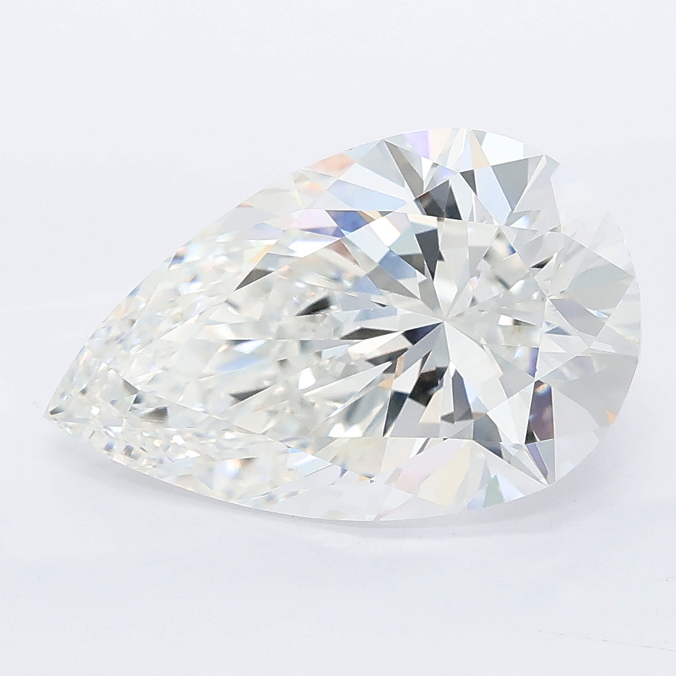 4.57ct Pear lab grown diamond