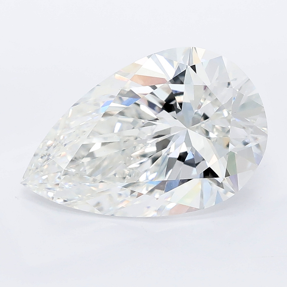 4.03ct Pear lab grown diamond