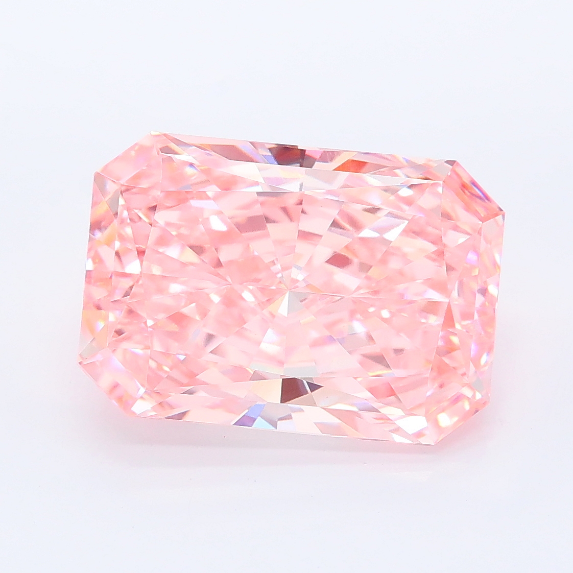 6.04ct Radiant lab grown diamond