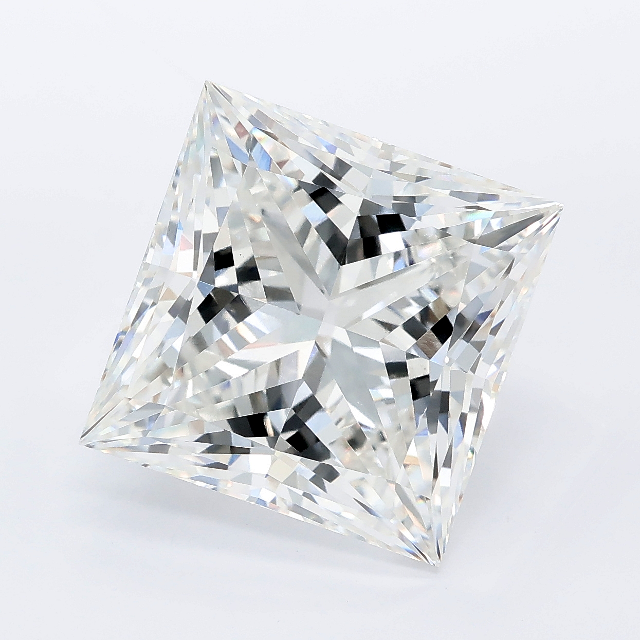 10.10ct Princess lab grown diamond