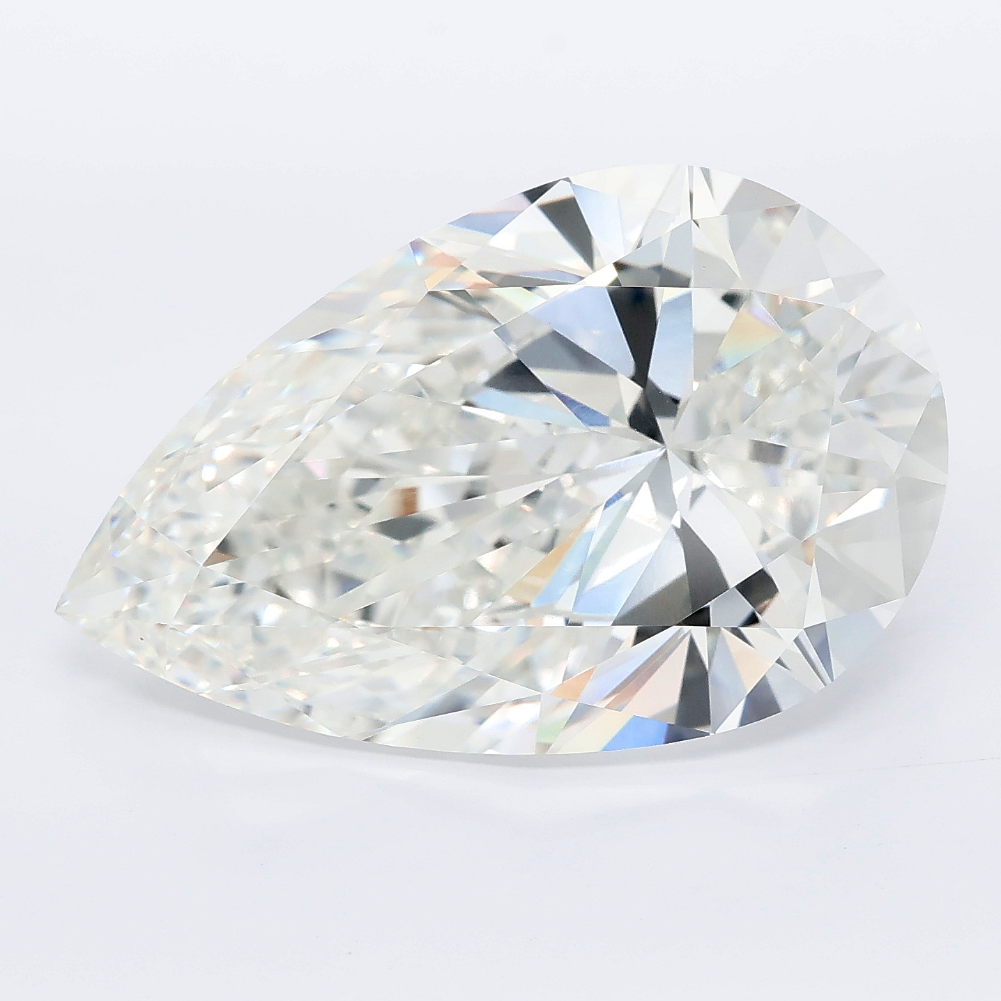 13.01ct Pear lab grown diamond