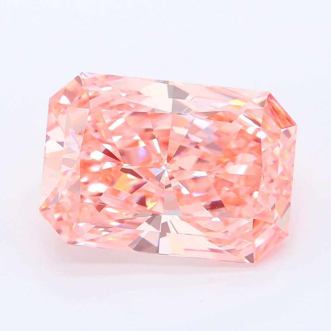 7.53ct Radiant lab grown diamond
