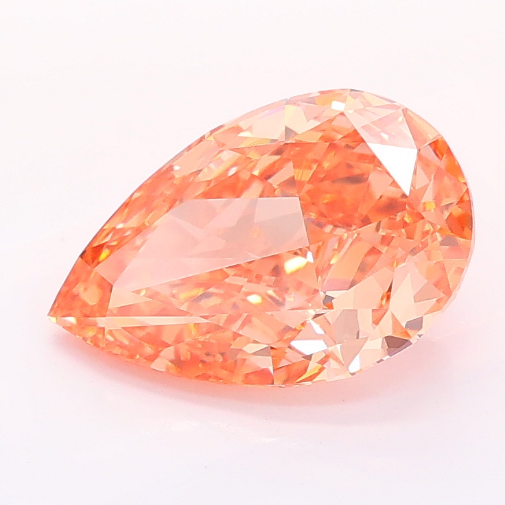 2.10ct Pear lab grown diamond