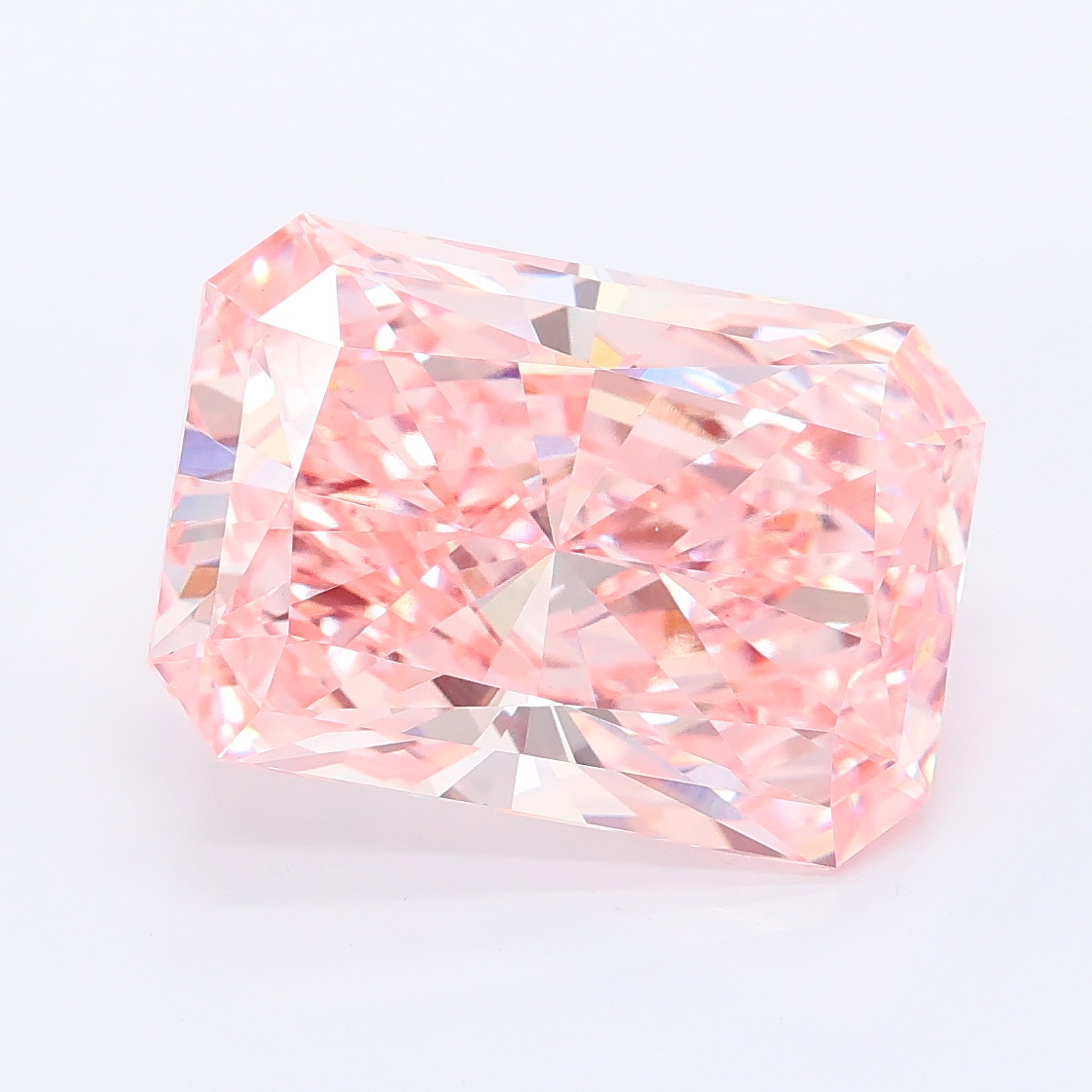 6.51ct Radiant lab grown diamond