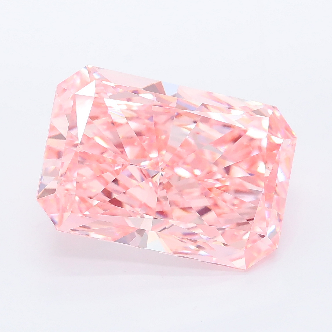 7.00ct Radiant lab grown diamond