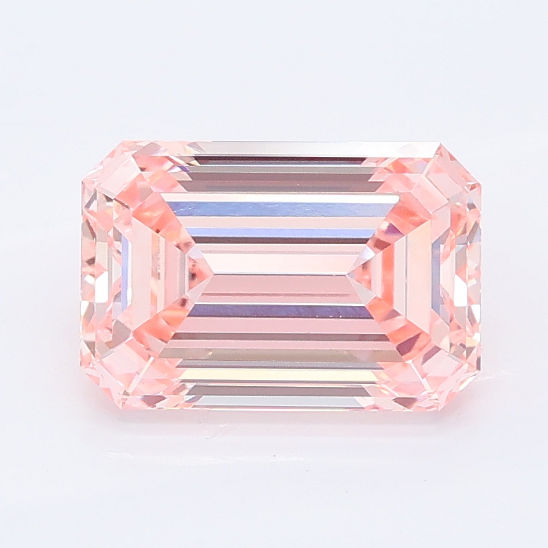 2.56ct Emerald lab grown diamond