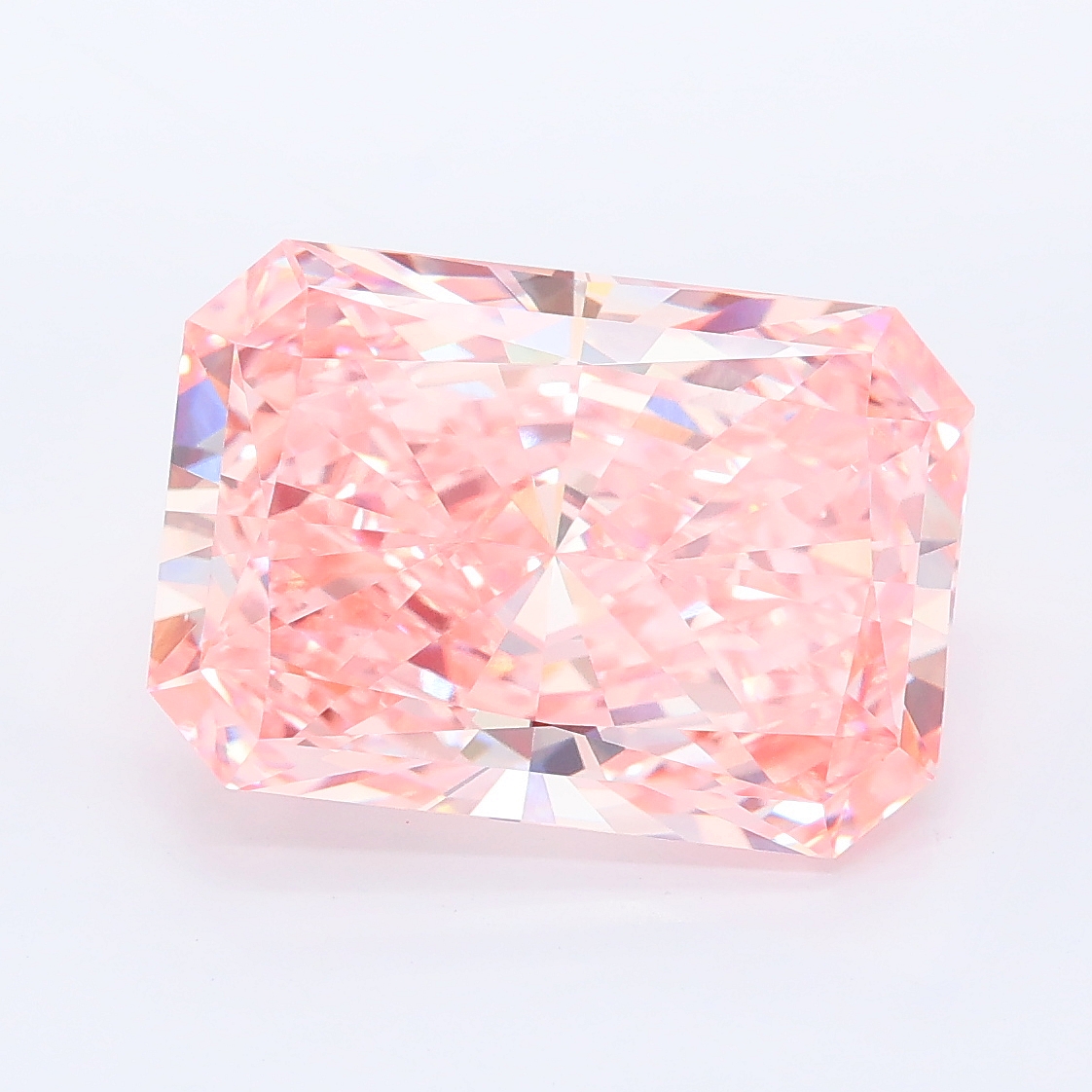 6.09ct Radiant lab grown diamond