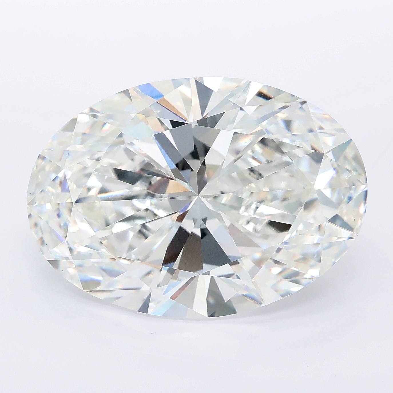 13.56ct Oval lab grown diamond