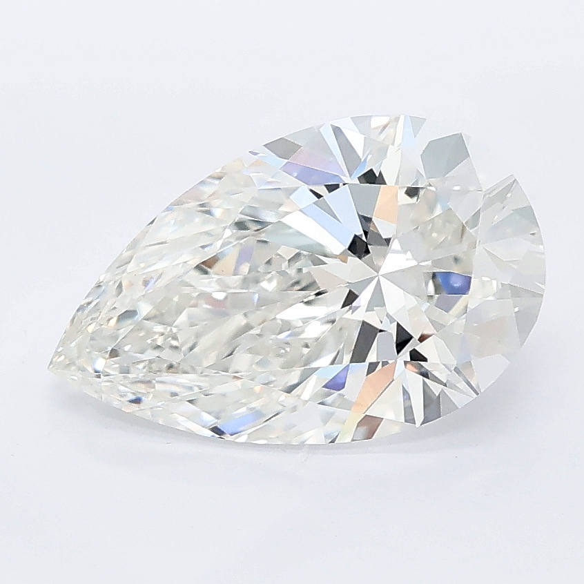 2.54ct Pear lab grown diamond
