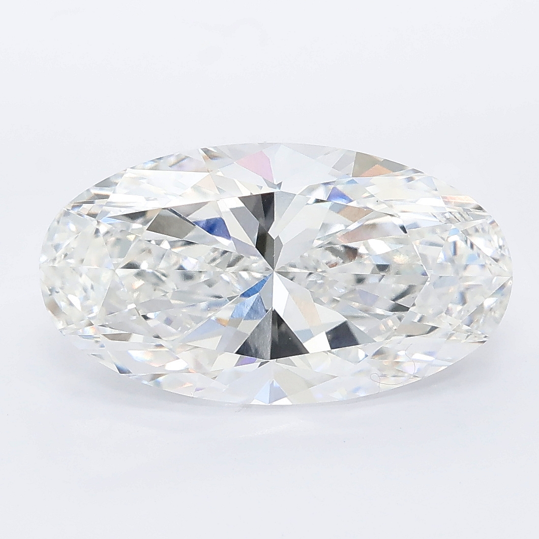 4.50ct Moval cut lab grown diamond