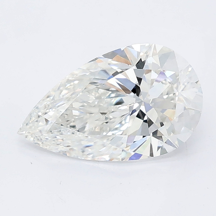 1.53ct Pear lab grown diamond