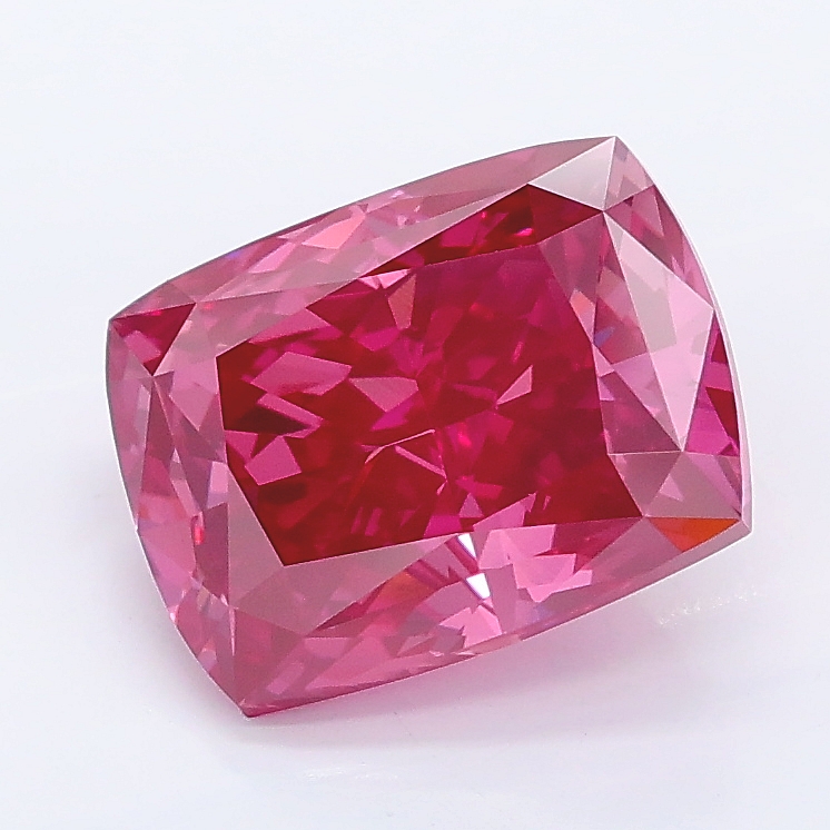 2.65ct Cushion lab grown diamond