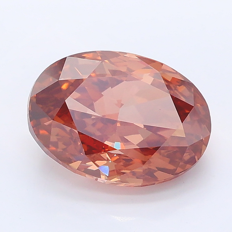 2.69ct Oval lab grown diamond