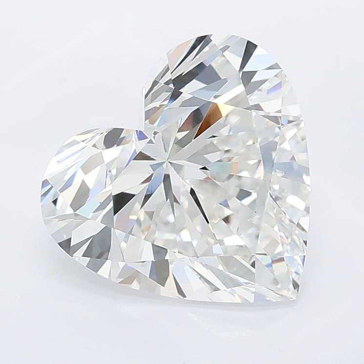 2.51ct Heart lab grown diamond