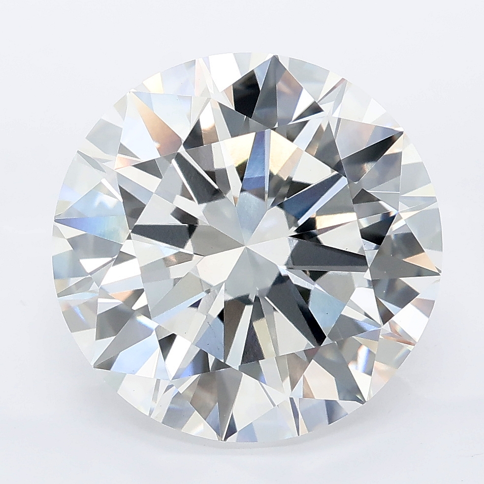 7.90ct Round lab grown diamond