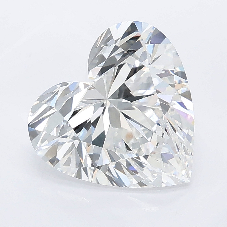2.50ct Heart lab grown diamond