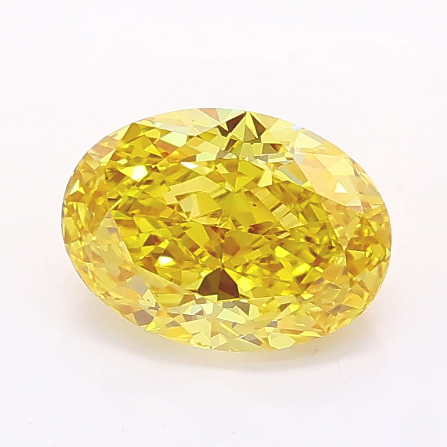 1.25ct Oval lab grown diamond