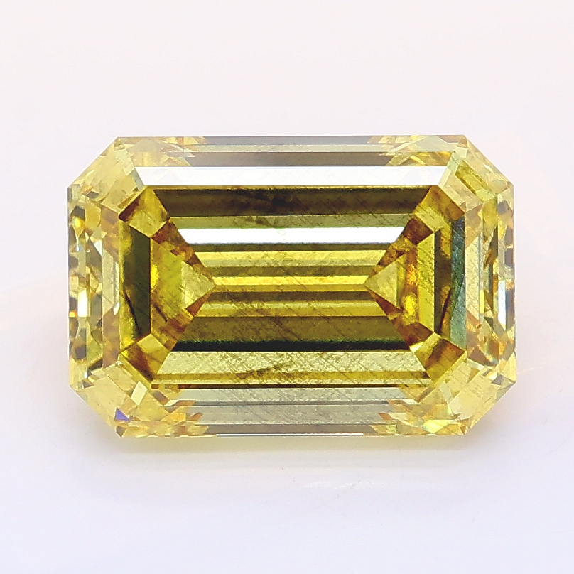3.12ct Emerald lab grown diamond
