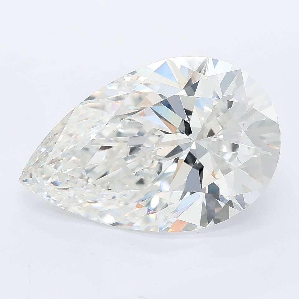 4.07ct Pear lab grown diamond
