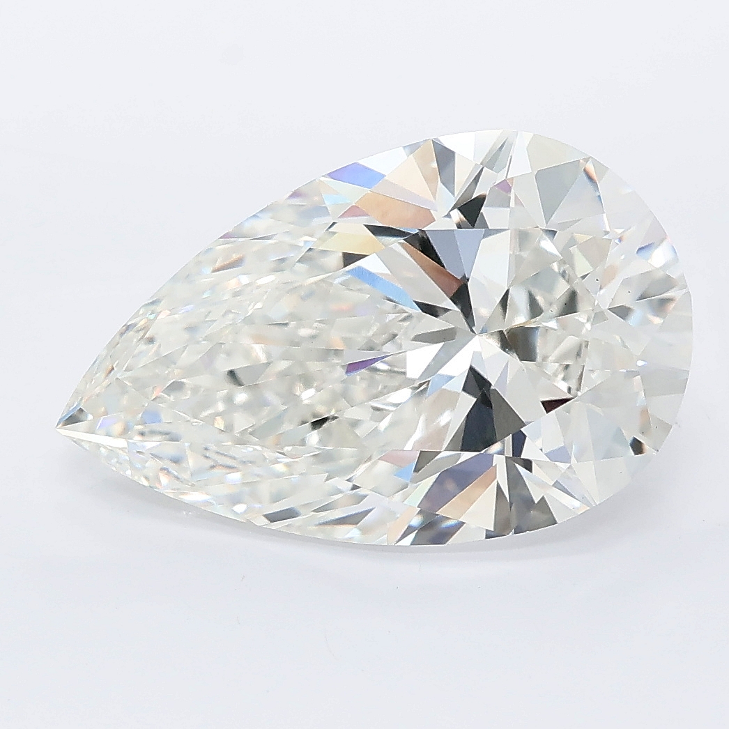 4.77ct Pear lab grown diamond