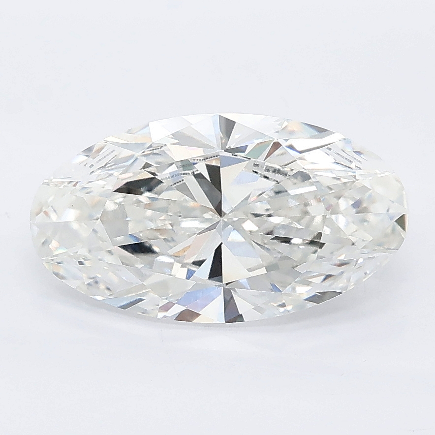 2.26ct Moval cut lab grown diamond