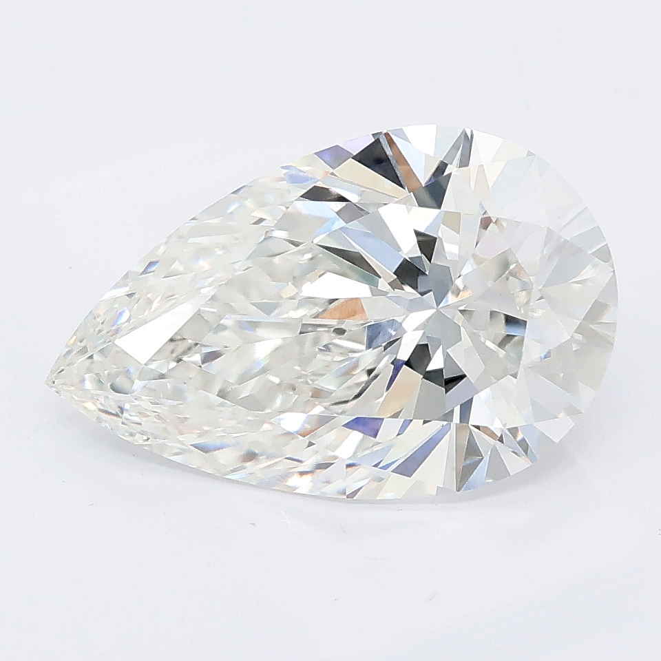 3.56ct Pear lab grown diamond