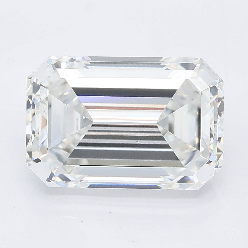 3.72ct Emerald lab grown diamond